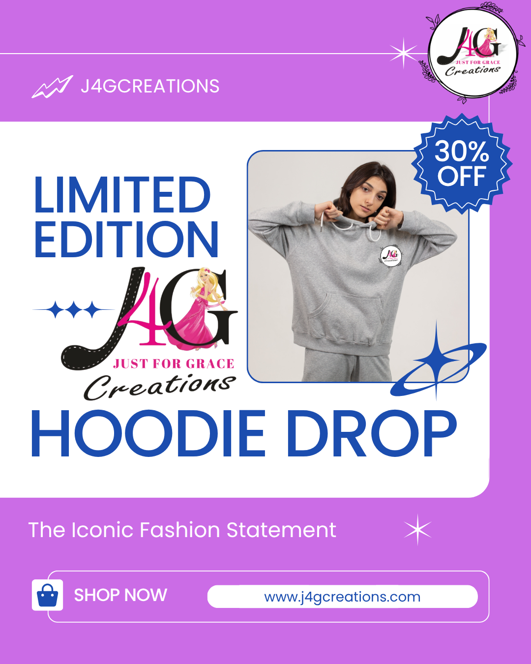 J4G Limited Edition Classic Hoodie