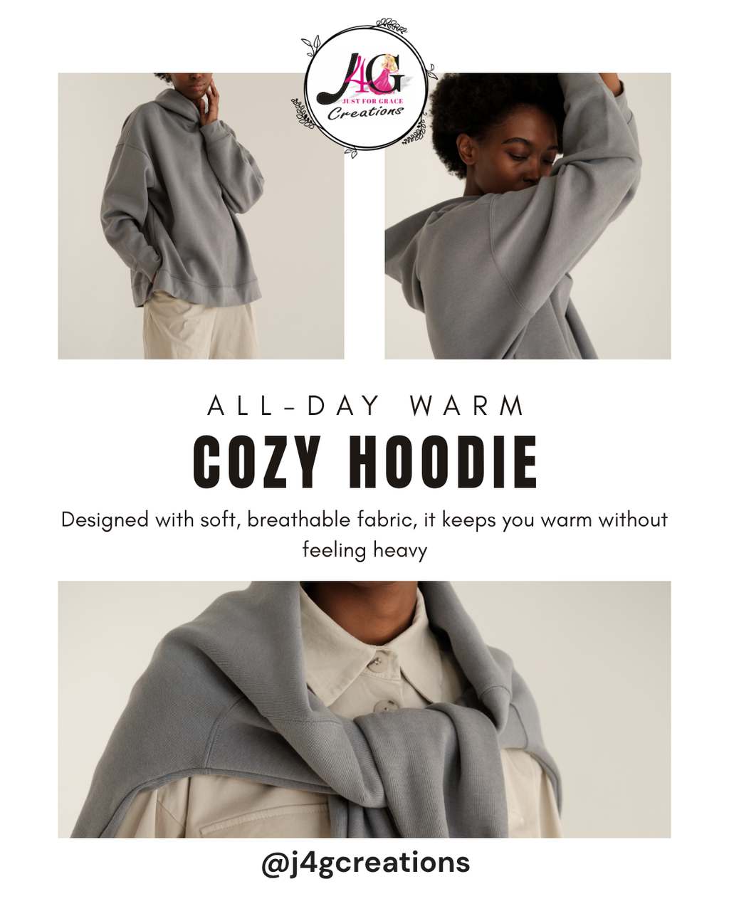 cozy hoodie